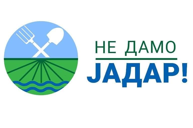 NE DAMO JADAR logo najnoviji